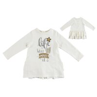 Sarabanda Mädchen Kleid Langarm Sweatkleid...