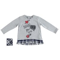 Sarabanda Mädchen Langarmshirt Karorüsche...