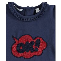 Sarabanda Mädchen Langarmshirt OK aus Pailletten...