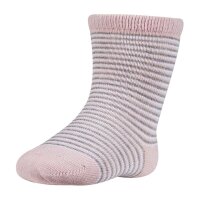 Ysabel Mora 2er Pack baby Strümpfe Socken Streifen Kater Katze rosa weiß