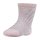Ysabel Mora 2er Pack baby Strümpfe Socken Streifen Kater Katze rosa weiß