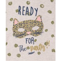 3 Pommes Mädchen Kleid Langarm Ready for the Party Beige