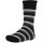 Ysabel Mora 2er Pack Jungen Thermosocken Strümpfe Socken gemustert (42183) schwarz grau Gr. 26/28