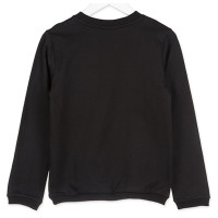 Losan Mädchen Sweatshirt Pullover Star shine bright (824-6655AB-063) schwarz Gr. 128