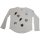 Losan Langarmshirt Pailletten Herz Stern Shirt crudo beige