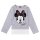 Disney Minnie Mouse Langarmshirt Lagenlook Schleife mit Herzen hellgrau
