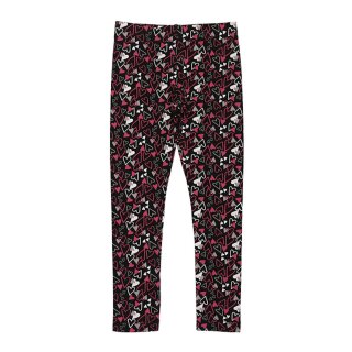 Disney Minnie Mouse Leggings Herzen schwarz