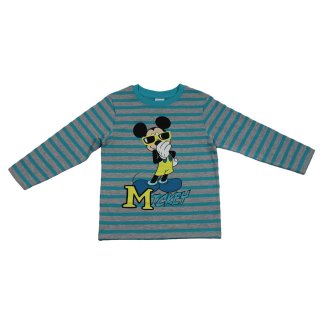 Disney Mickey Mouse Langarmshirt Streifen (74216) Gr. 128