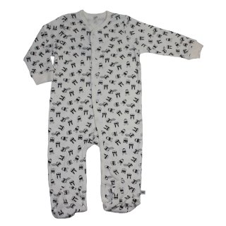 Baby Strampelanzug Schlafanzug mit Fuß