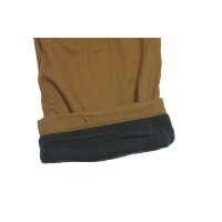 Arizona Thermohose Schlupfhose Hose gefüttert Gummizug Fleecefutter camel braun