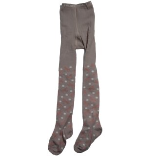 Melton Mädchen Strumpfhose Pferde rosa hushed violet Pferdestrumpfhose