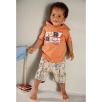 Klitzeklein Kapuzen T-Shirt orange (858509) Gr. 92/98