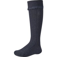 Ysabel Mora Mädchen 3er Pack Kniestrümpfe Strümpfe Strickmuster ocker marine grau