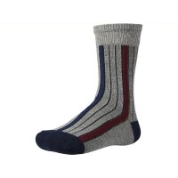 Ysabel Mora 3er Pack Jungen Strümpfe Socken gemustert marine grau