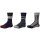 Ysabel Mora 3er Pack Jungen Strümpfe Socken gemustert marine grau
