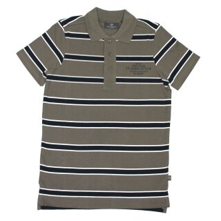 Grey connection Poloshirt pikee (850867) oliv schwarz Gr. 40/42 (164)