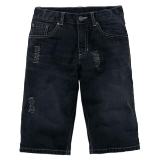 Arizona Jungen Jeans Bermuda Hose kurz Shorts black denim
