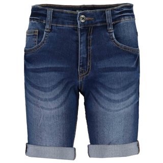 Blue Seven Jungen Jog Jeans Bermuda Shorts kurze Hose Beinumschlag jeansblau