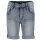 Blue Seven Jungen Jog Jeans Bermuda Shorts kurze Hose loser Beinumschlag hellblau