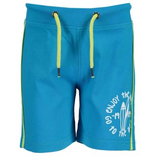 Blue Seven Jungen Sweat Bermuda kurze Hose Shorts cyan blau Skatermotiv