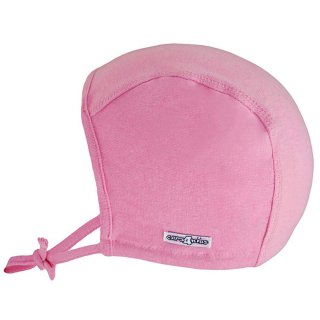 Fiebig Baby Mädchen Jerseymütze Bindemütze Mütze (87415) rosa Gr. 41