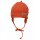 Fiebig Baby Mütze Bindemütze Ohrenschutz orange Gr. 42