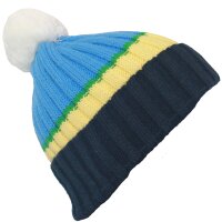 Fiebig Jungen Bommelmütze Strickmütze Winter...