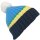 Fiebig Jungen Bommelmütze Strickmütze Winter Mütze bunt gestreift Gr. 51
