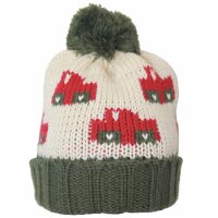 Fiebig Jungen Bommelmütze Strickmütze Winter...