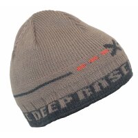 Fiebig Jungen Mütze Strickmütze Winter braun...