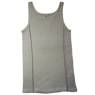 Schöller Jungen Unterhemd Hemd Bio-Cotton beige