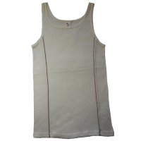 Schöller Jungen Unterhemd Hemd Bio-Cotton beige