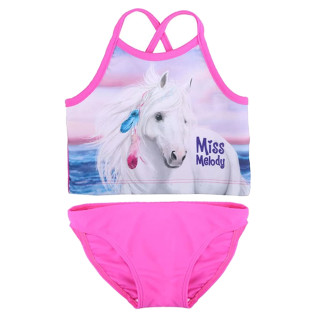 Miss Melody Tankini 2tlg. Badeanzug Bikini rosa (88836) Gr. 104