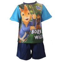 Peter Rabbit Shorty kurzer Schlafanzug Hase Fotodruck