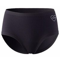 FRIENDS Mädchen Unterhose Slip Panty schwarz