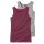 s.Oliver 2er Pack Unterhemd Hemd Tanktop grau + gestreift