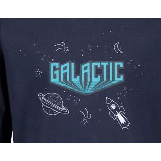 Blue Seven Jungen Schlafanzug Pyjama lang Biobaumwolle Galactic