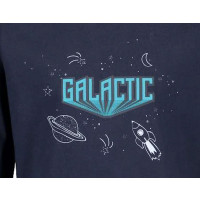 Blue Seven Jungen Schlafanzug Pyjama lang Biobaumwolle Galactic (687504) Gr. 104