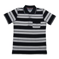 Sarabanda Poloshirt T-Shirt marine Streifen (G613), Gr. 140 (10A)
