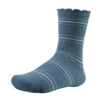 Ysabel Mora 2er Pack Mädchen Socken Strümpfe blau hellgrau
