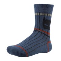 Ysabel Mora 4er Pack Jungen Socken Strümpfe blau grau Fledermaus