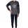 Wörner Jungen Schlafanzug Pyjama lang Interlock Sport grau
