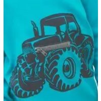Arizona Baby Jungen Langarmshirt Traktor Trekker blau