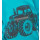 Arizona Baby Jungen Langarmshirt Traktor Trekker blau (1435) Gr. 80/86