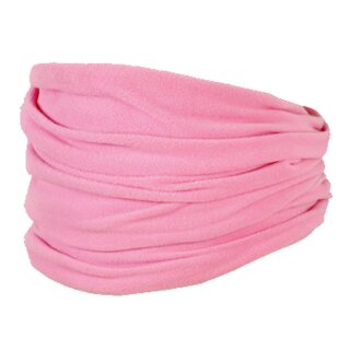 Maximo Kids Halstuch Multifunktionstuch Fleece Gr. 1 - ca. 40x22cm rosa nelke 0064