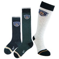 Riese Jungen Kniestrumpf Strumpf 3er Pack Sporting...