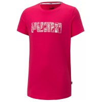 PUMA Mädchen T-Shirt Jersey (581440 15) pink