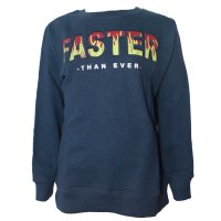 Blue Seven Jungen Sweatshirt Pullover FASTER Neondruck...