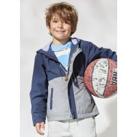 Outburst Jungen Jacke Übergang Frühjahr Sommer marine grau meliert