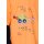 Wörner Jungen Schlafanzug lang Pyjama Single Jersey Radlader orange